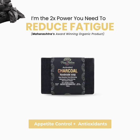 Pure Nature Activated Charcoal Handmade Soap
