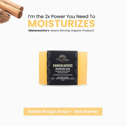 Pure Nature Sandalwood Handmade Soap