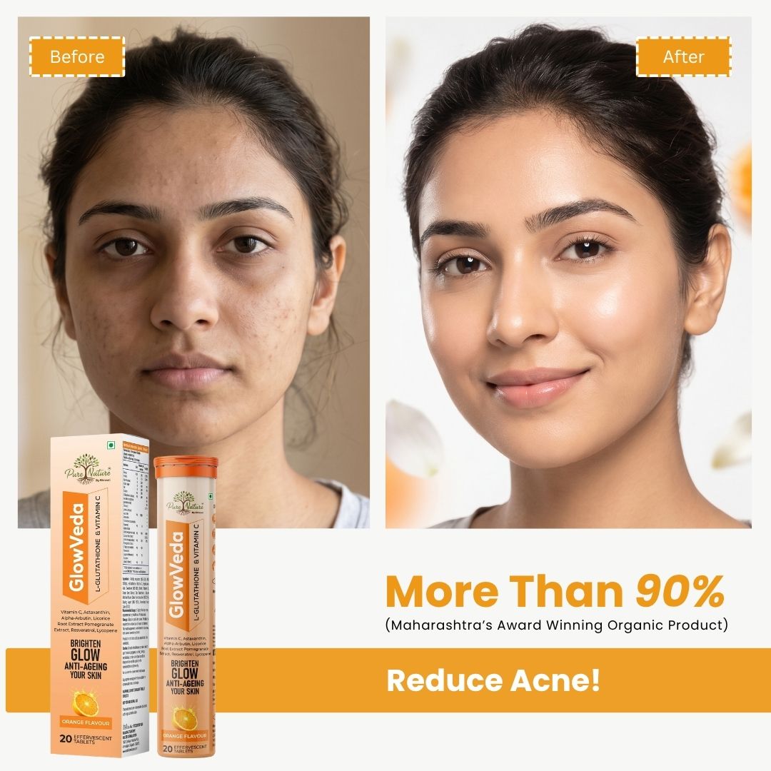 Glowveda Tablets (Buy 1 Get 2 Free)