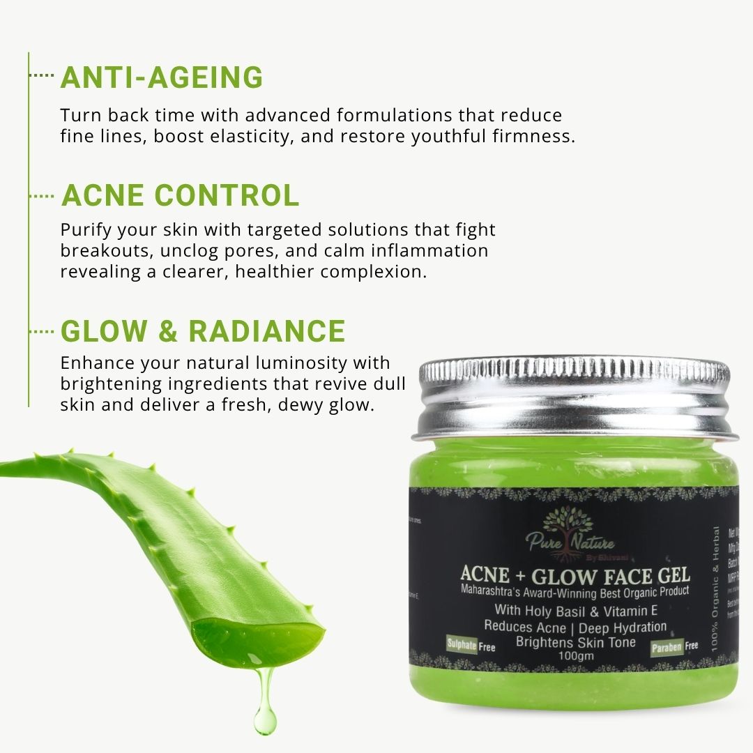 Acne + Glow Face Gel