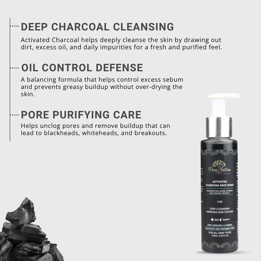 Activated Charcoal Face Wash