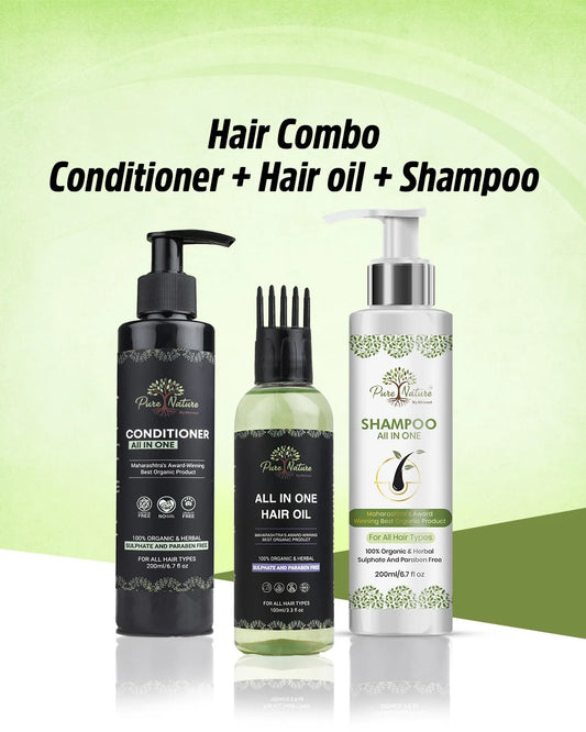 Hair Combo 3 Products