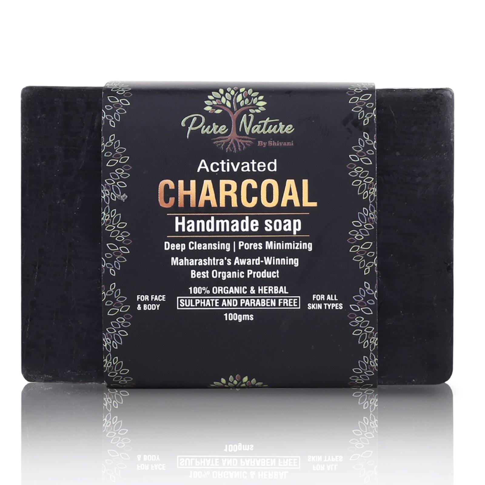 Pure Nature Activated Charcoal Handmade Soap