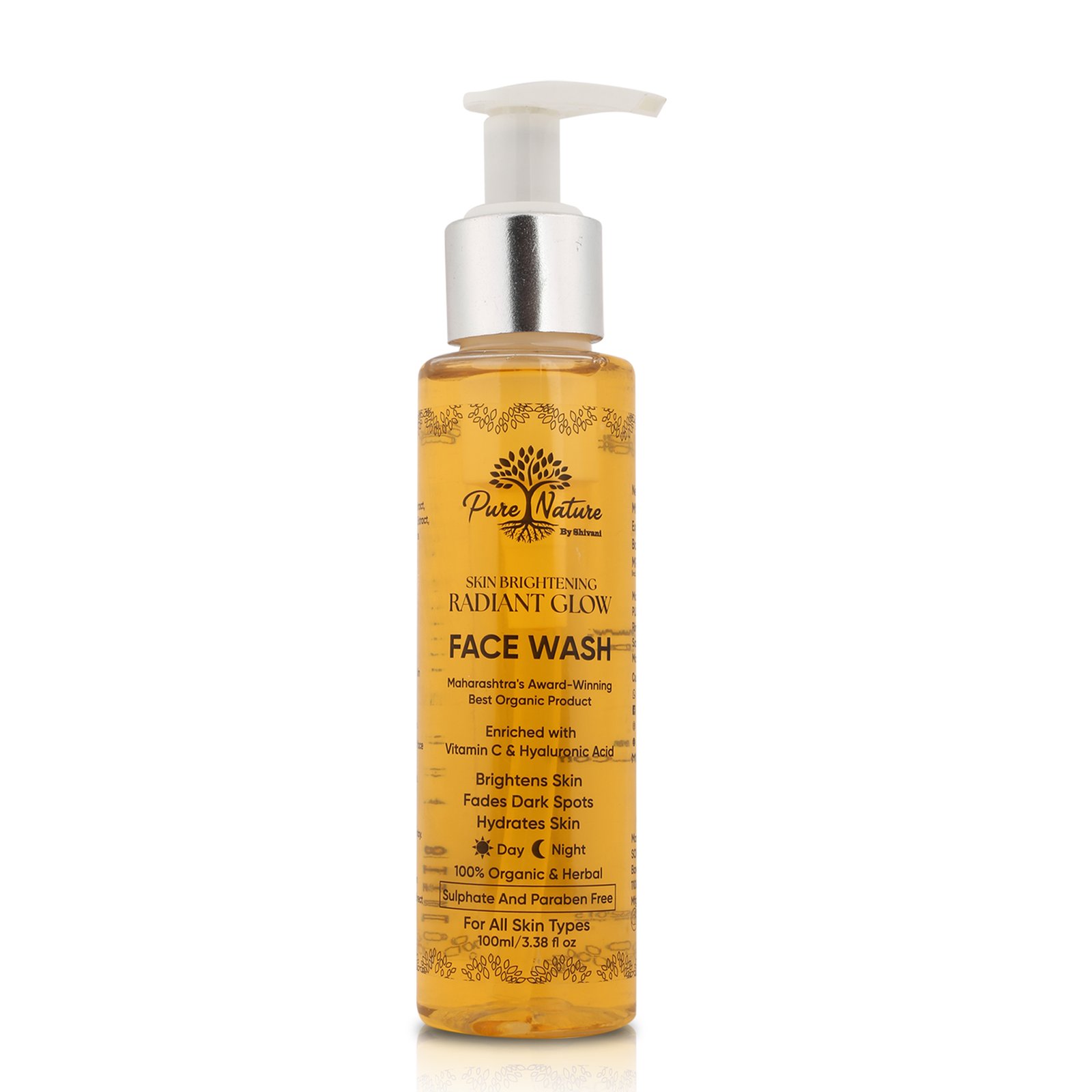 Pure Nature Skin Brightening Radiant Glow Face Wash