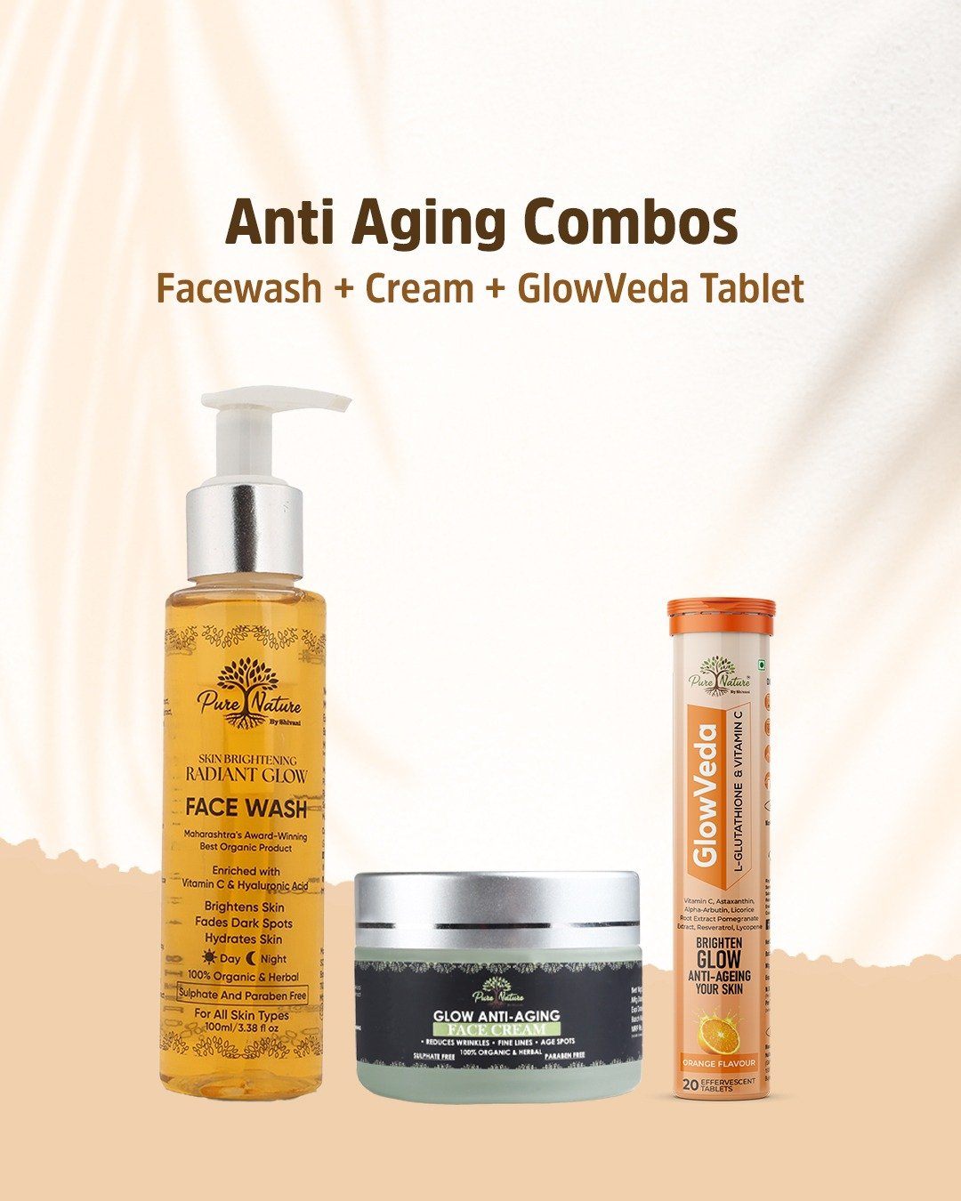 Anti Aging Combo 3 Products