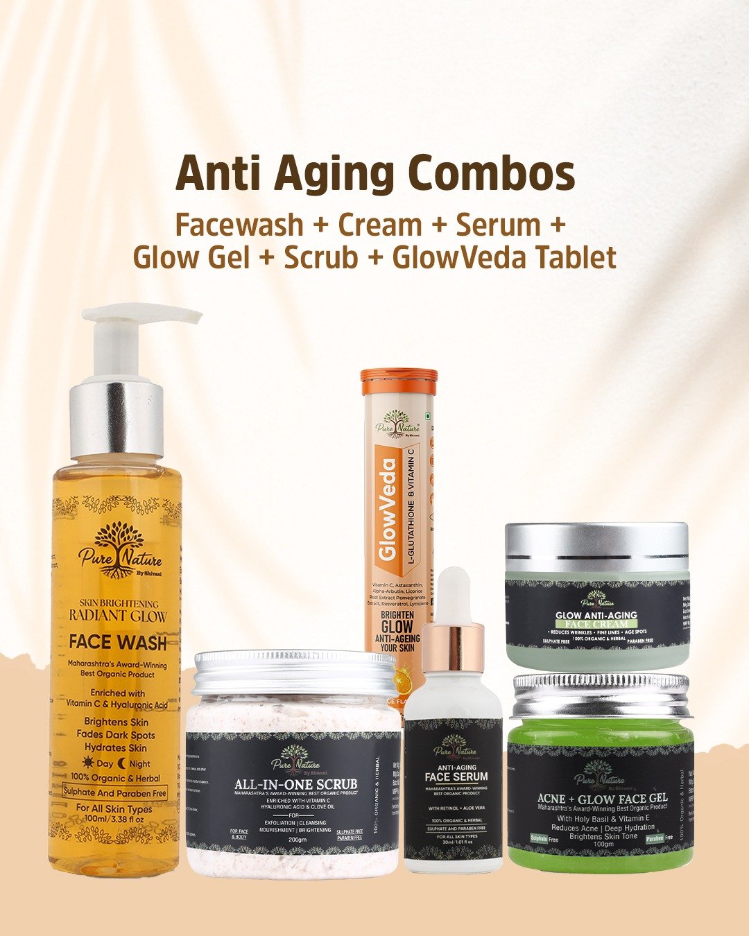 Anti Aging Combo 6 Products