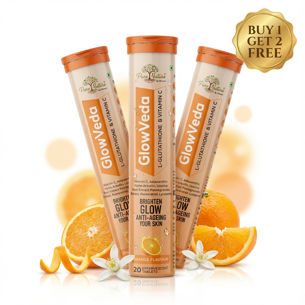 Glowveda Tablets *(Buy 1 Get 2 Free)