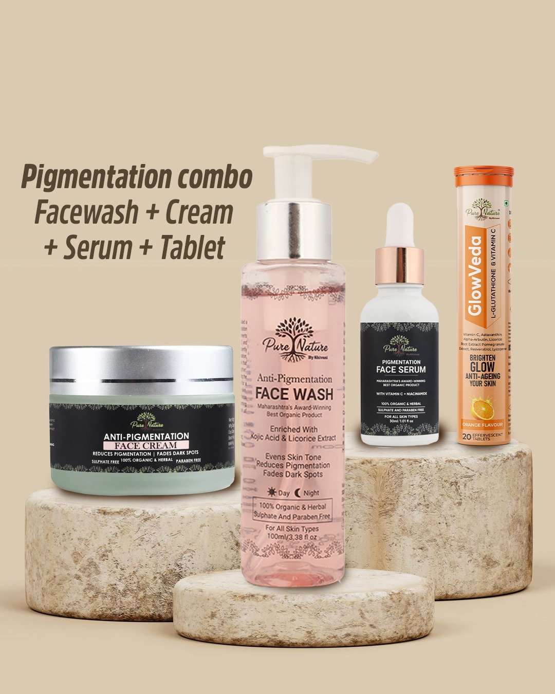 Pigmentation Combo 4 Products