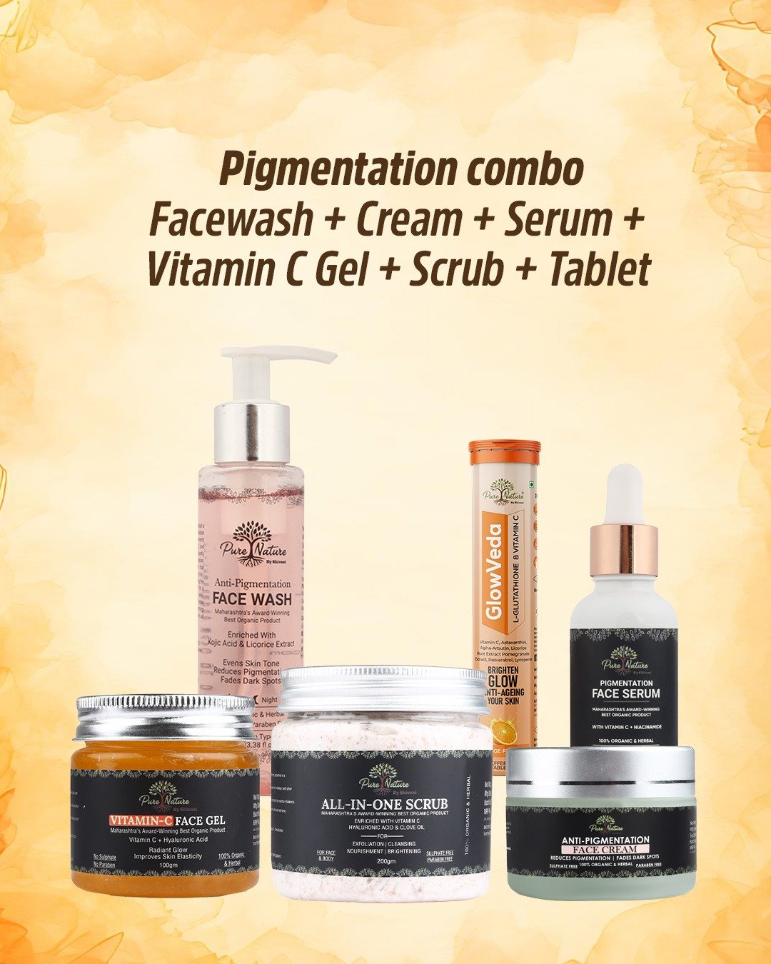 Pigmentation Combo 6 Products