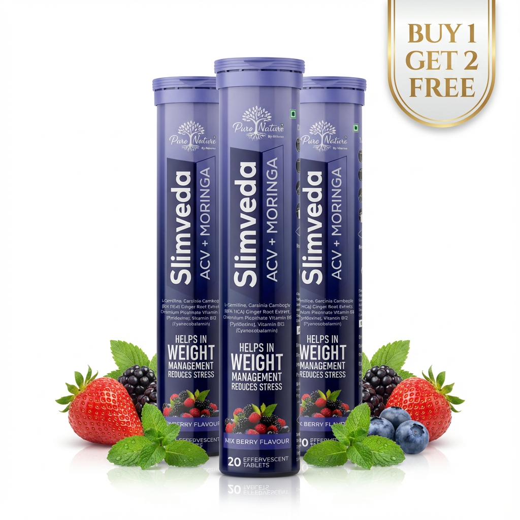 Slimveda Tablets *(Buy 1 Get 2 Free)